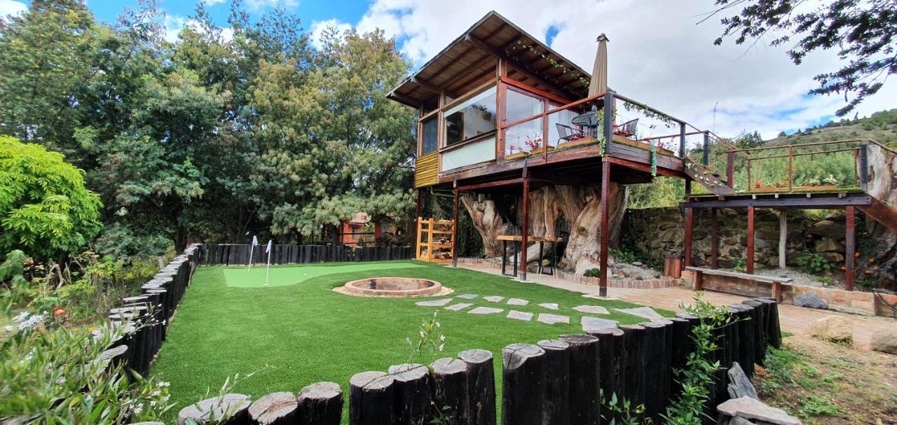 Casa En El Arbol Villa Suesca Eksteriør billede