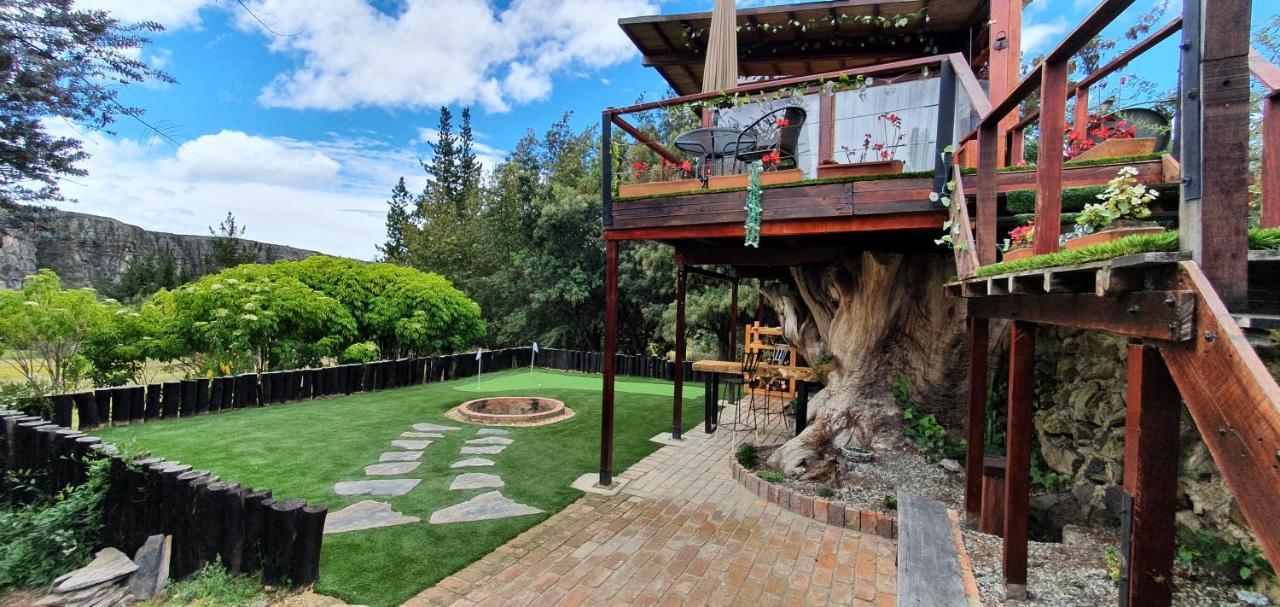 Casa En El Arbol Villa Suesca Eksteriør billede